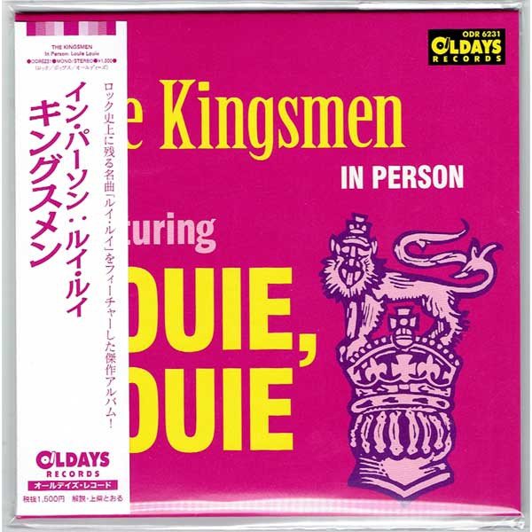 The Kingsmen In Person Featuring Louie, Louie